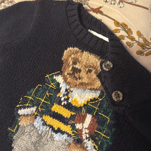 Navy Ralph Lauren Sweater 6-9months excellent condition - Picture 5 of 5